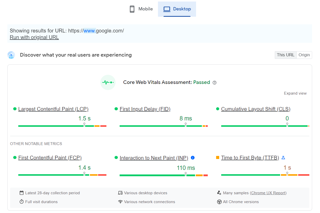 page-speed-insight-desktop