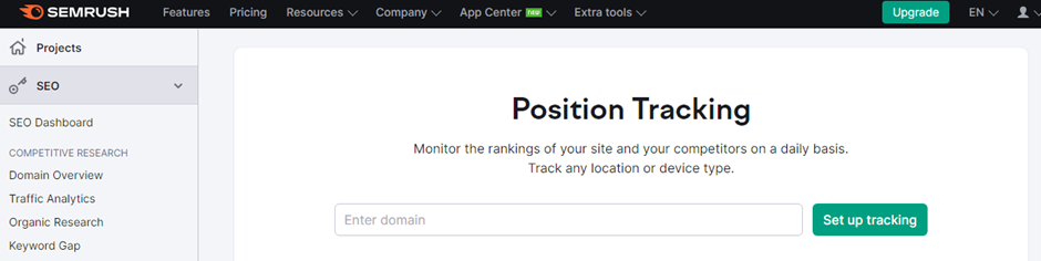 semrush-position-tracking-tool