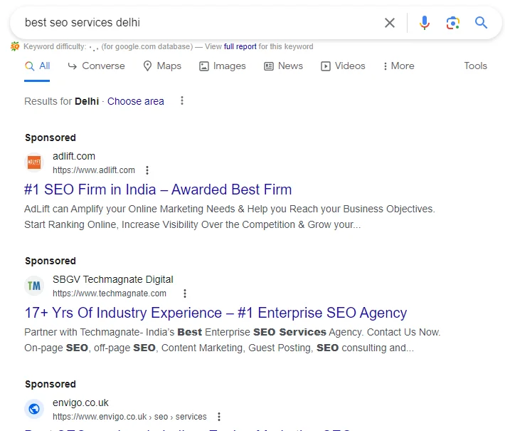 What is search ads