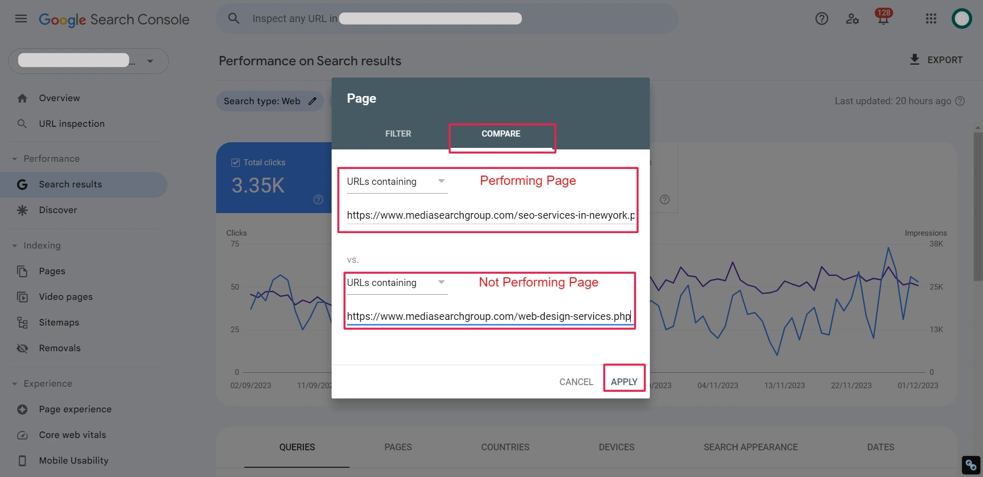  compare pages