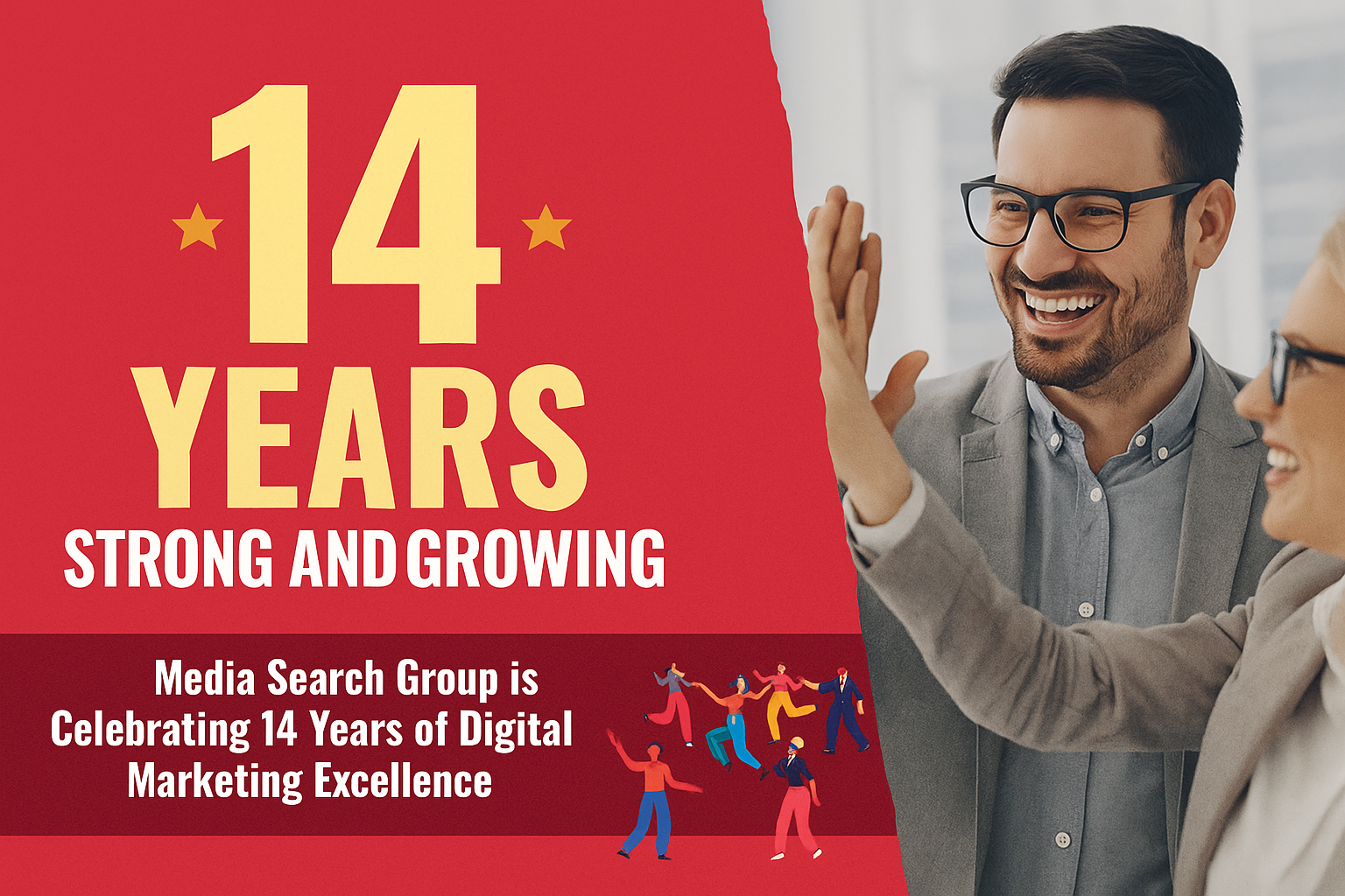 media search group 14 years