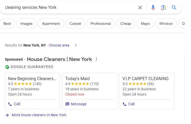 Optimize Meta Descriptions and Headings of All Your Cleaning Services